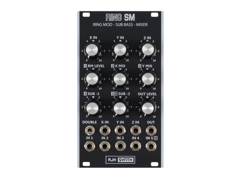 AJH Synth Ring SM Ring Modulator Mixer (Black) [USED] image 1