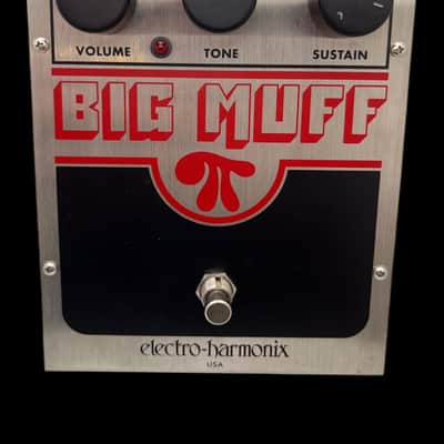 Electro-Harmonix Big Muff Pi 2000 - Present - Silver / Black / Red X8701 image 1