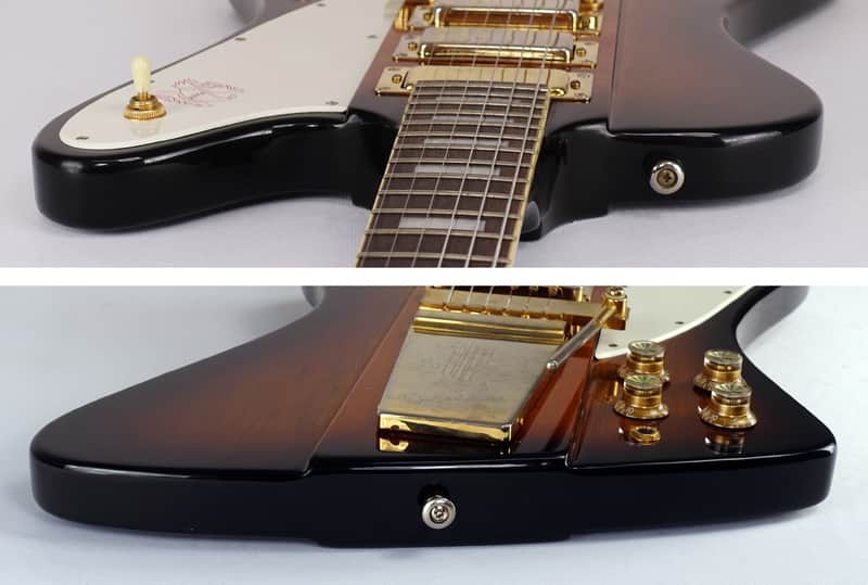 2004 Epiphone Firebird VII 1963 Reissue Sunburst Made In Korea MIK