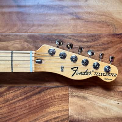 2009 Fender '72 Telecaster Thinline - Sunburst image 4