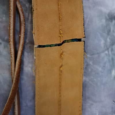 Vintage 1960's Ace Stained Glass Guitar Bass Strap Hendrix Clapton Case Candy #2 image 9