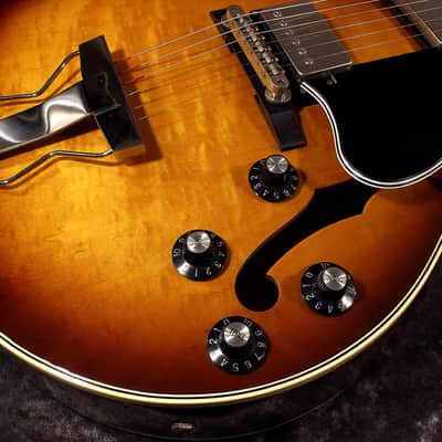 Greco FA80 ES-175 Replica by fujigen 1990 - Figured Top- Ex cond w/Hard Case image 13