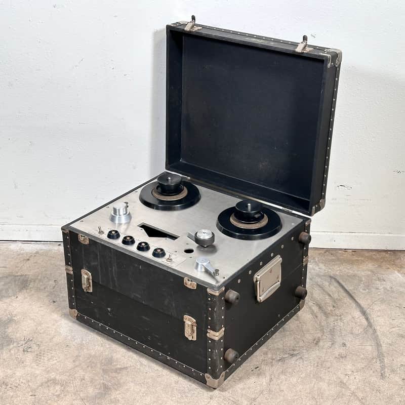 Ampex 351 Reel To Reel Transport Magnetic Tape Recorder w/ Original Case image 1