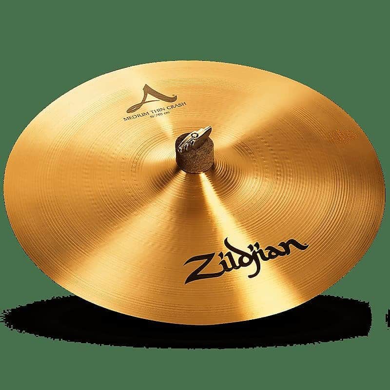 Zildjian A0230 16" A Zildjian Medium Thin Crash Cymbal image 1