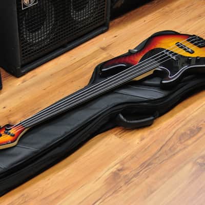 Sandberg California TT4 Fretless Left handed 3 Color Sunburst image 18