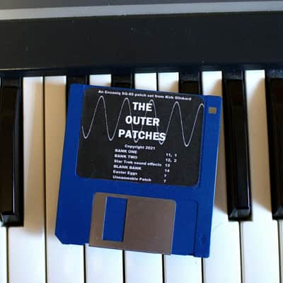 Ensoniq SQ-80 synthesizer patch set "The Outer Patches" from Kirk Slinkard