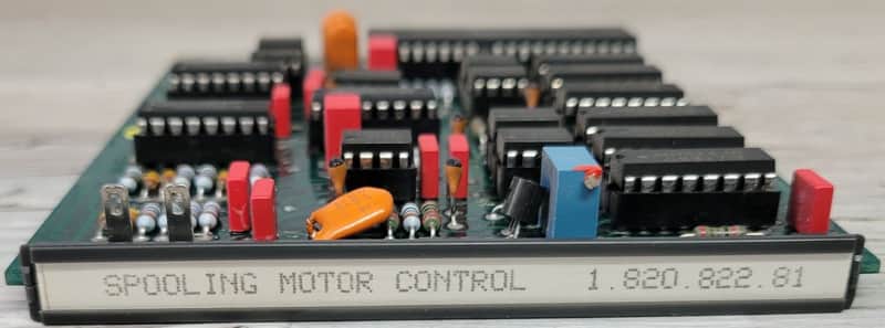 Studer A827 A820 SPOOLING MOTOR CONTROL 1.820.822.81 image 1