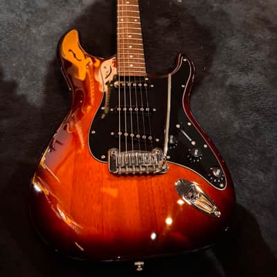 G&L Tribute Series S-500 with Rosewood Fretboard 2010 - 2017 - Tobacco Sunburst image 2