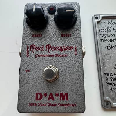 D*A*M* Differential Audio Manifestationz DAM Red Rooster Booster 2008 #180 – Early David Main Build – Vintage Germanium image 1