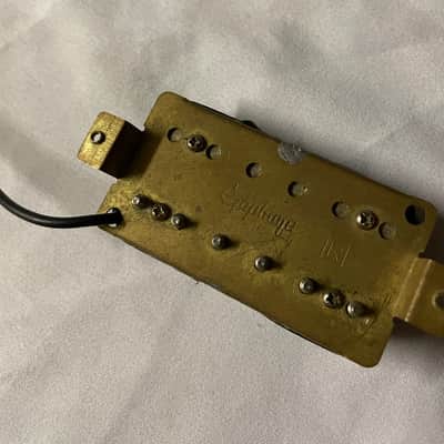 Epiphone Humbucker Pickup MIJ Japan 15.7k 1990s Vintage Zebra image 7
