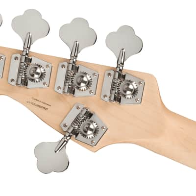 Squier Affinity Series Jazz Bass V - Laurel Fingerboard - Black Pickguard - 3-Color Sunburst image 7