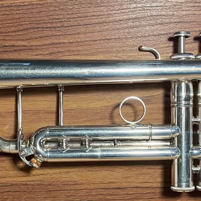 Rare Yamaha 6335HS MKII Bb Trumpet Silver image 2