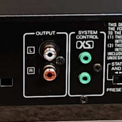 Kenwood Kenwood KT-89 is a quartz synthesizer AM/FM stereo tuner 1988 - Black image 6