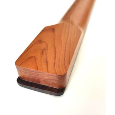 22 frets Satin Nitro varnished Roasted Mapple Neck, Rosewood fretboard, for Telecaster image 5