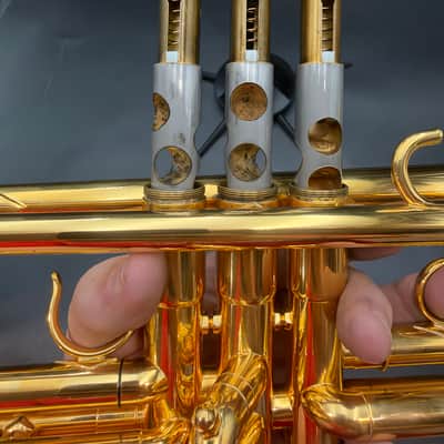 Schilke HC1 Handcraft Bb Trumpet | Anderson Double Gold Plate | Ex-Trent Austin Collection image 9