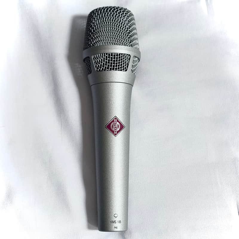 Neumann KMS 105 Handheld Supercardioid Condenser Microphone 2006 - Present - Satin Nickel image 1