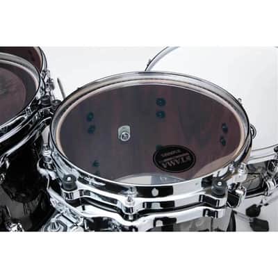 Tama Starclassic Walnut/Birch 4pc Drum Set Molten Platinum Burst image 5