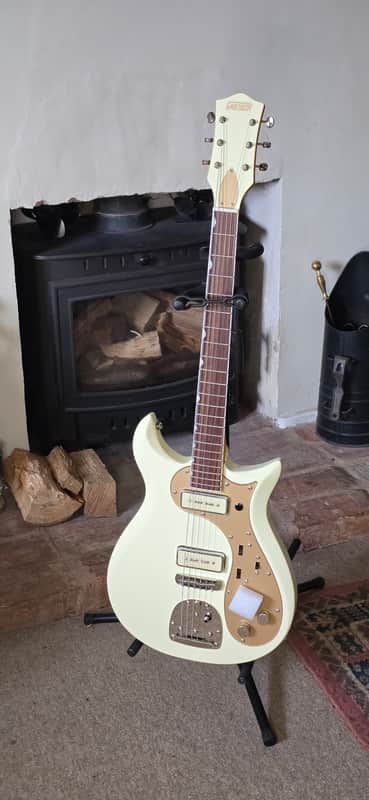 Gretsch Jack Antonoff Signature Princess Corvette Electromatic 2024 - Vintage White image 1
