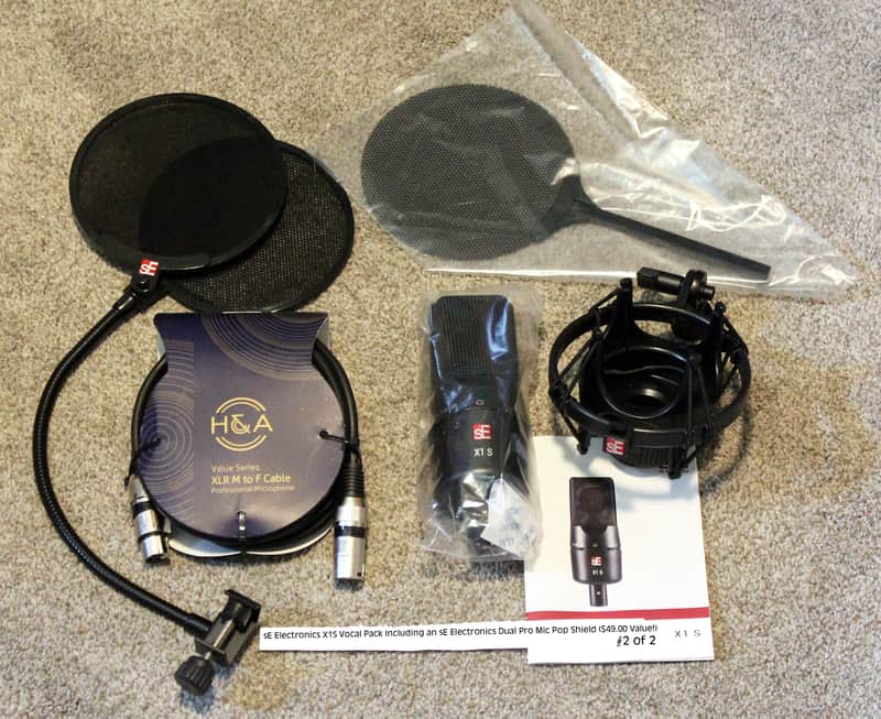 sE Electronics X1 S Vocal Bundle
