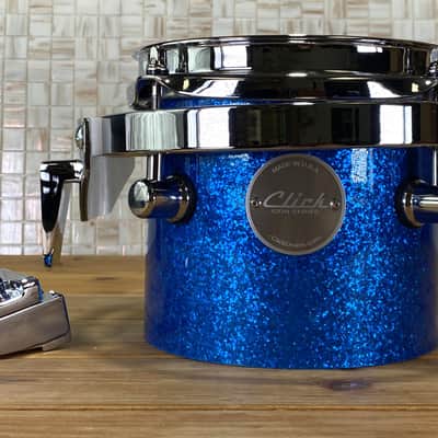 Click Icon 6ply Maple 5x6 Tom Tom Blue Sparkle image 3