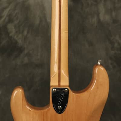 1974 Fender Stratocaster HSS Natural Refinish w/ Dimarzio humbucker image 20