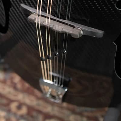 KLOS A-Style Mandolin DAE Acoustic/Electric with K&K - Full Carbon with Gig Bag image 7
