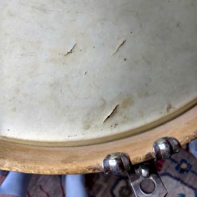 WFL 10x14 Parade Snare 1940s, 50s - Mahogany image 10