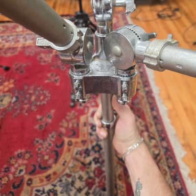 Rogers Big R Bass Drum Tom Mount 3! 1970s 1980sn image 3
