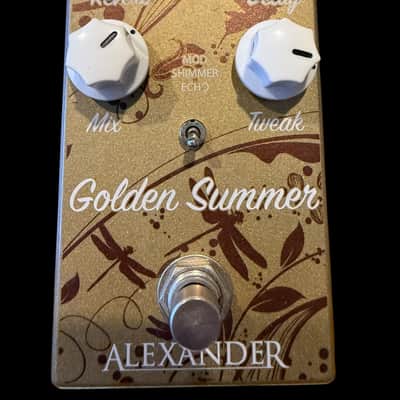 Alexander Pedals Golden Summer Reverb/Delay - x4732 image 5