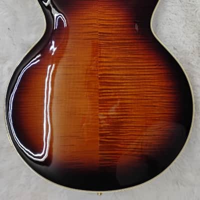 Gretsch Broadkaster LX Figured Center Block Electric Guitar w/Case, Havana Burst image 9