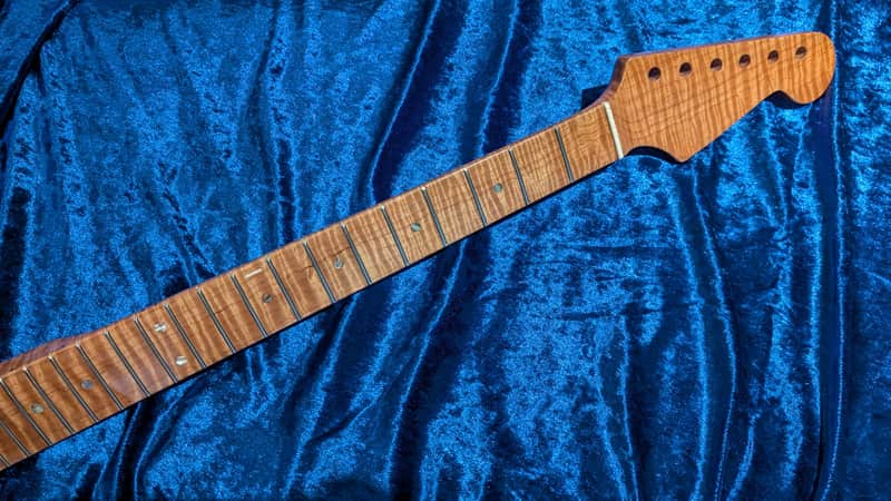 Flame Maple Stratocaster Neck image 1
