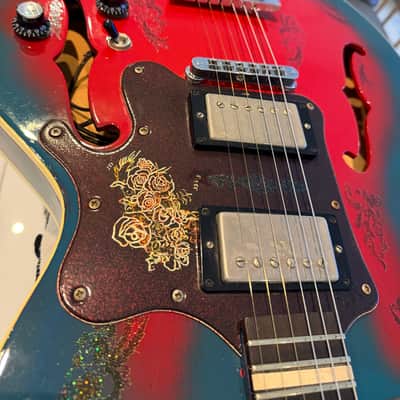Webb ES 335 USA - Custom Semi Hollow Body 1990-2010 - Unique Boutique Art Guitar image 7