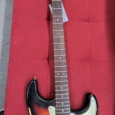 Mike Gee Kustoms Reliced S-Style 2012 - Three Color Sunburst image 6