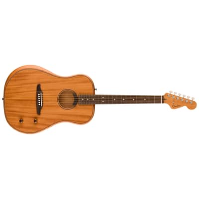 Highway Dreadnought All-Mahogany Fender image 2