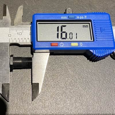 Black Samick Vantage Guitar Tuner / Machine Head Vintage 80s/90s MIK image 4