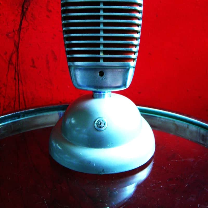 1956 Shure 55S Unidyne Microphone Metal