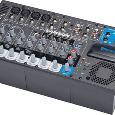 Samaon SAXP1000B XP1000 1000 watt (2 x 10") Portable PA, 10-ch mixer, Bluetooth, USB wireless Package Deal image 2
