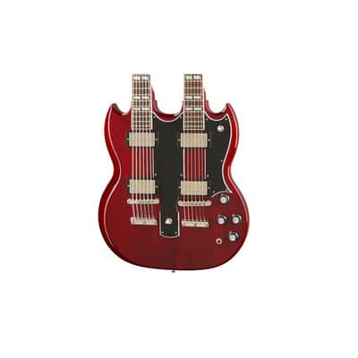 Gibson Custom EDS-1275 Double Neck Cherry Red Gloss image 5