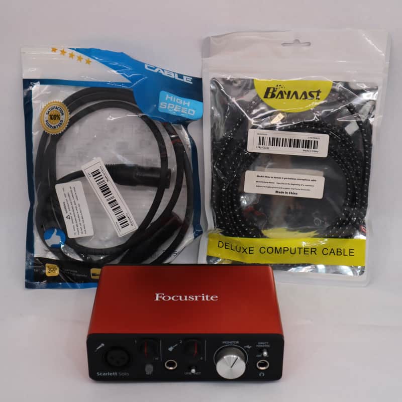 Focusrite Scarlett Solo 2nd Gen USB Audio Interface