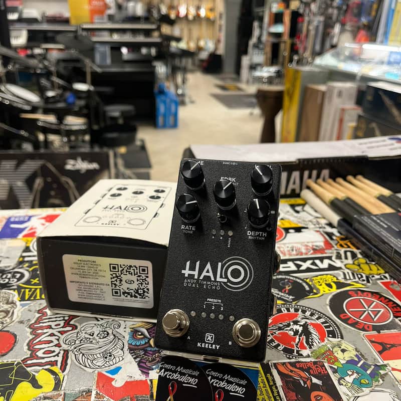 Keeley Halo Andy Timmons Signature Dual Echo 2022 - Present - Black image 1