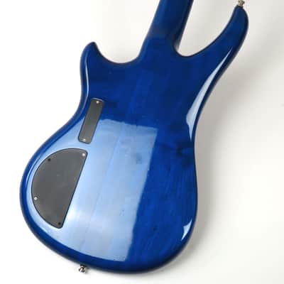 1991 Alembic Essence Bass - Transparent Blue - Figured Maple! image 12
