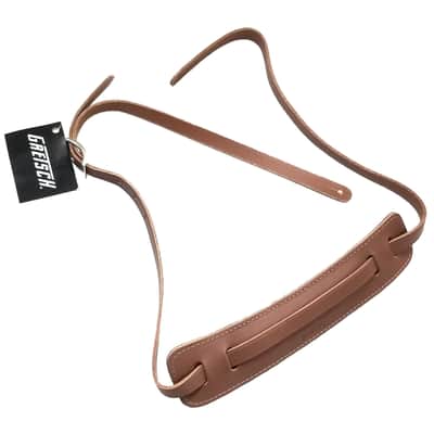 Gretsch® Vintage Leather Guitar Strap, Natural 9220664021 image 1