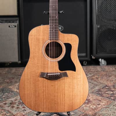 Taylor 110ce Dreadnought Acoustic/Electric Guitar with Gig Bag image 3
