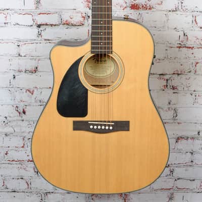 Fender - 2016 CD-100CE LH Left Handed Acoustic Electric Guitar Natural - USED image 1