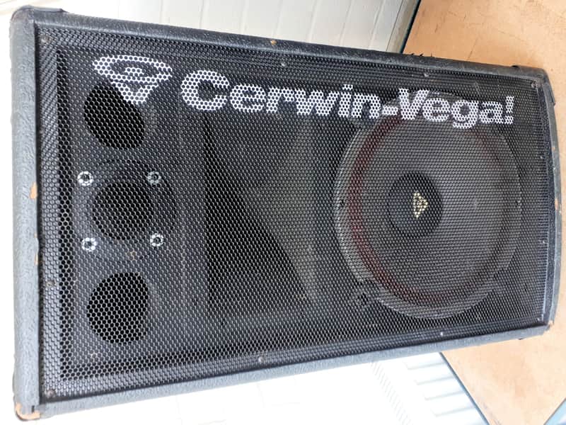 CERWIN VEGA Prostax PS-12 - Pair Of Live-Sound Passive Full Range Monitors image 1