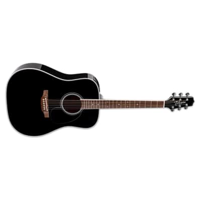 Takamine FT-341 Gloss Black Acoustic-Electric Guitar FT341 + Case Brand New FT 341 image 1