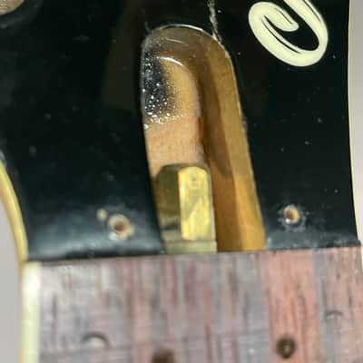 2007 Japan Jackson DK2 Maple Bound Guitar Neck Floyd Ready 24 Fret Sharkfin (Needs Repair) image 6