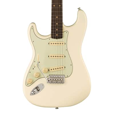 Fender American Vintage II 1961 Stratocaster LH - Olympic White w/ Rosewood FB image 1