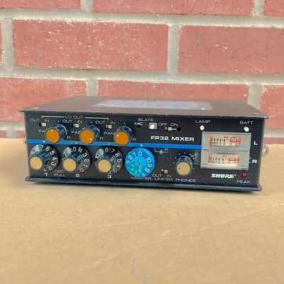 Shure FP32 Field Mixer Portable Vintage Rare as-is image 1