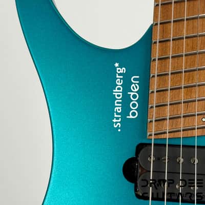 Strandberg Boden Standard N2.6 Multiscale Headless Electric Guitar w/ Bag - Transformative Teal Metallic image 5